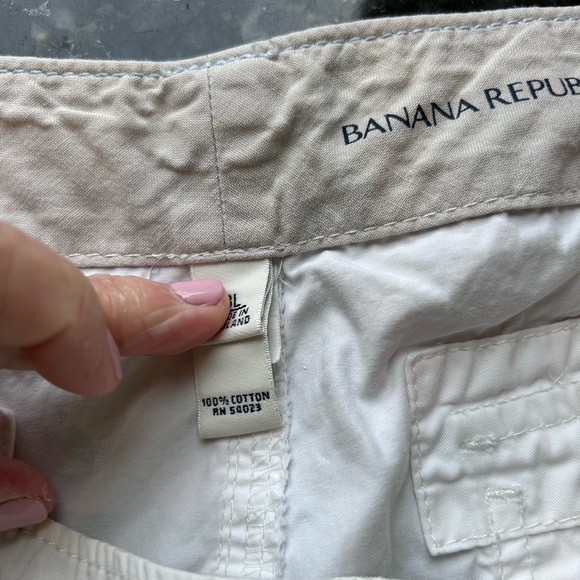 Vintage Y2K Banana Republic Low Rise Flare/Wide Leg 100% cotton pants. 8 Long - Picture 8 of 16